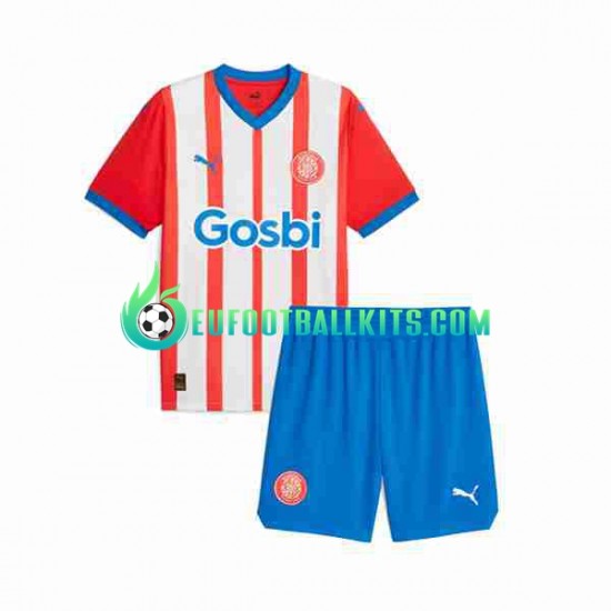 Girona Home Football Shirts 2023-2024 Kids LS