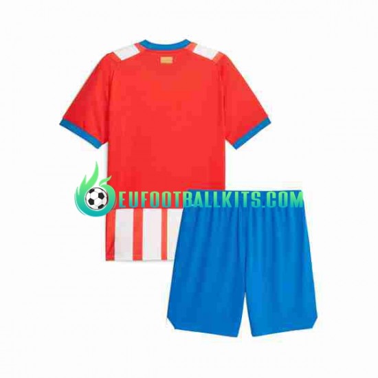 Girona Home Football Shirts 2023-2024 Kids LS