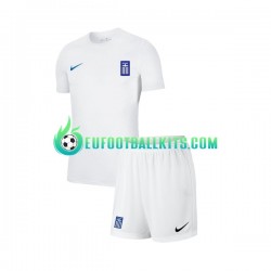 Greece Away Football Shirts 2022-2023 Kids LS
