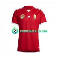 Hungary Home Football Shirts 2022 Men LS