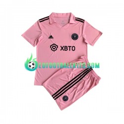 Inter Miami Home Football Shirts 2023 Kids LS