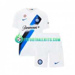 Inter Milan Away Football Shirts 2023-2024 Kids LS