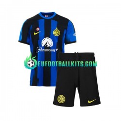 Inter Milan Home Football Shirts 2023-2024 Kids LS
