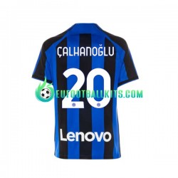 Inter Milan Hakan Calhanoglu 20 Home Football Shirts 2022-2023 Men LS