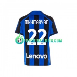Inter Milan Henrikh Mkhitaryan 22 Home Football Shirts 2022-2023 Men LS