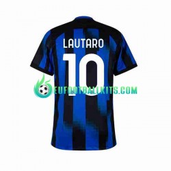Inter Milan Lautaro Martinez 10 Home Football Shirts 2023-2024 Men LS