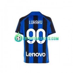 Inter Milan Romelu Lukaku 90 Home Football Shirts 2022-2023 Men LS
