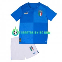 Italy Home Football Shirts 2022 Kids LS