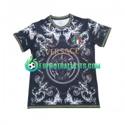 Italy Versace Football Shirts Blackcolor 2023-2024 Men LS