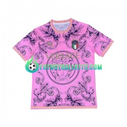 Italy Versace Football Shirts Pinkcolor 2023-2024 Men LS