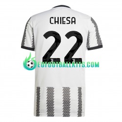 Juventus Chiesa 22 Home Football Shirts 2022-2023 Men LS