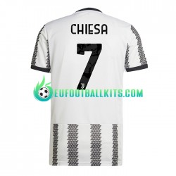 Juventus Chiesa 7 Home Football Shirts 2022-2023 Men LS