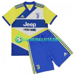 Juventus Third Football Shirts 2021-2022 Kids LS