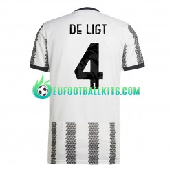 Juventus De Ligt 4 Home Football Shirts 2022-2023 Men LS