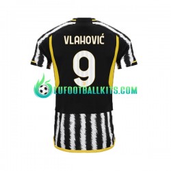 Juventus Dusan Vlahovic 9 Home Football Shirts 2023-2024 Men LS