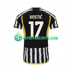 Juventus Filip Kostic 17 Home Football Shirts 2023-2024 Men LS