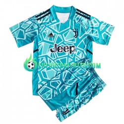 Juventus Goalkeeper Home Football Shirts 2022-2023 Kids LS