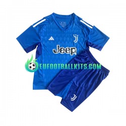 Juventus Goalkeeper Home Football Shirts 2023-2024 Kids LS