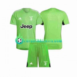 Juventus Goalkeeper Third Football Shirts 2023-2024 Kids LS