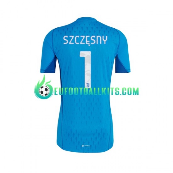 Juventus Goalkeeper Wojciech Szczesny 1 Home Football Shirts 2023-2024 Men LS