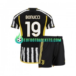 Juventus Leonardo Bonucci 19 Home Football Shirts 2023-2024 Kids LS
