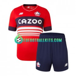 LOSC Lille Home Football Shirts 2022-2023 Kids LS