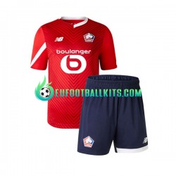 LOSC Lille Home Football Shirts 2023-2024 Kids LS