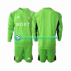 Leeds United Goalkeeper Home Football Shirts 2023-2024 Kids SS