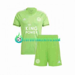 Leicester City Goalkeeper Away Football Shirts 2023-2024 Kids LS