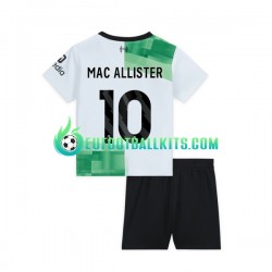 Liverpool Alexis Mac Allister 10 Away Football Shirts 2023-2024 Kids LS
