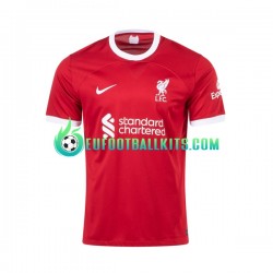 Liverpool Alexis Mac Allister 10 Home Football Shirts 2023-2024 Kids LS