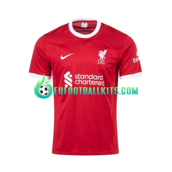 Liverpool Alexis Mac Allister 10 Home Football Shirts 2023-2024 Kids LS