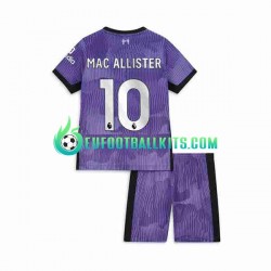 Liverpool Alexis Mac Allister 10 Third Football Shirts 2023-2024 Kids LS