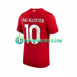 Liverpool Alexis Mac Allister 10 Home Football Shirts 2023-2024 Men LS