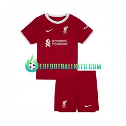 Liverpool Home Football Shirts 2023-2024 Kids LS