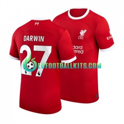 Liverpool Darwin Nunez 27 Home Football Shirts 2023-2024 Men LS