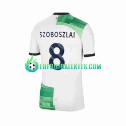 Liverpool Dominik Szoboszlai 8 Away Football Shirts 2023-2024 Men LS