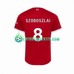 Liverpool Dominik Szoboszlai 8 Home Football Shirts 2023-2024 Men LS