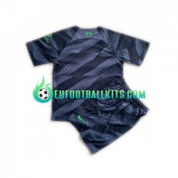 Liverpool Goalkeeper Away Football Shirts 2023-2024 Kids LS