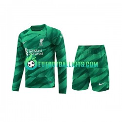 Liverpool Goalkeeper Home Football Shirts 2023-2024 Kids SS