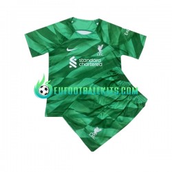 Liverpool Goalkeeper Home Football Shirts 2023-2024 Kids LS