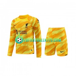 Liverpool Goalkeeper Third Football Shirts 2023-2024 Kids SS