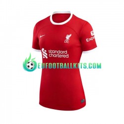 Liverpool Home Football Shirts 2023-2024 Woman LS