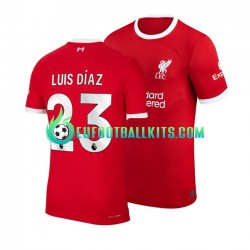 Liverpool Luis Diaz 23 Home Football Shirts 2023-2024 Men LS