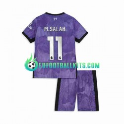 Liverpool M.Salah 11 Third Football Shirts 2023-2024 Kids LS