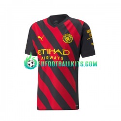 Manchester City Away Football Shirts 2022-2023 Men LS