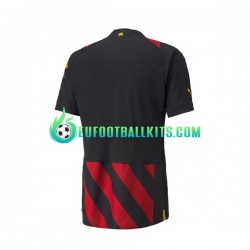 Manchester City Away Football Shirts 2022-2023 Men LS
