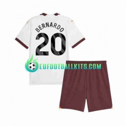 Manchester City Bernardo Silva 20 Away Football Shirts 2023-2024 Kids LS