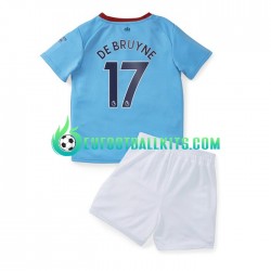 Manchester City De Bruyne 17 Home Football Shirts 2022-2023 Kids LS