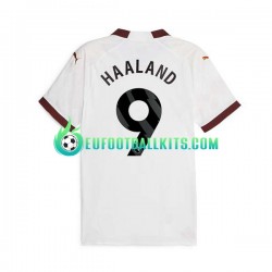 Manchester City Erling Haaland 9 Away Football Shirts 2023-2024 Men LS